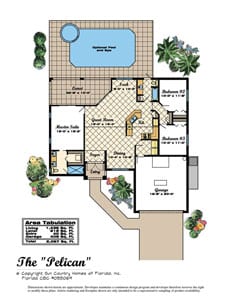 the Pelican interior floor plan